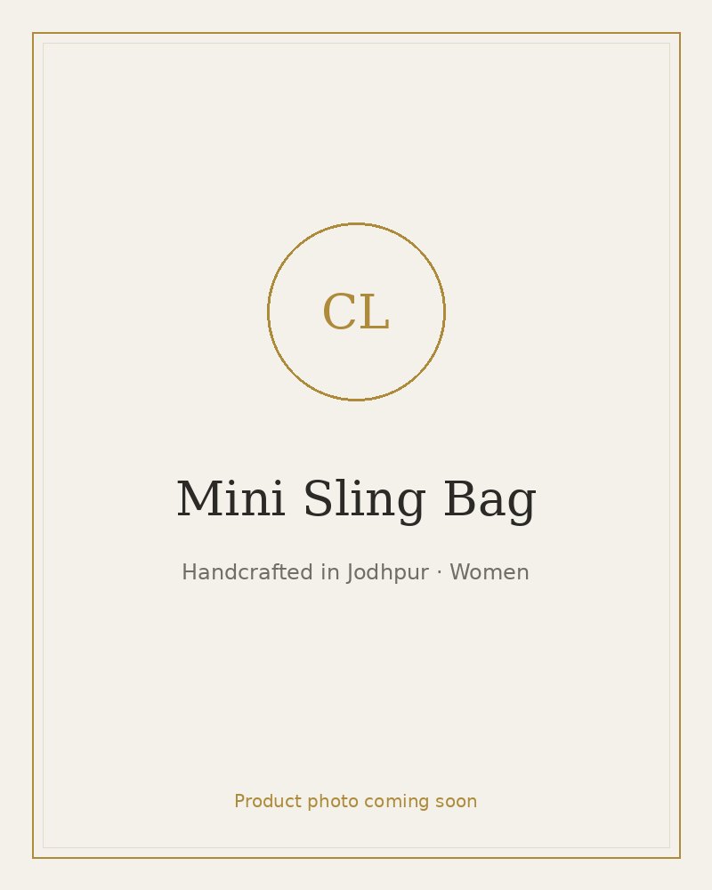 Mini Sling Bag
