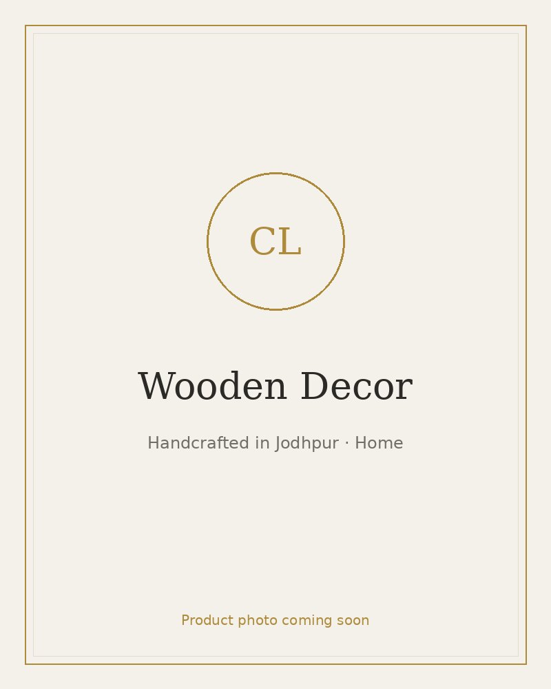 Wooden Decor